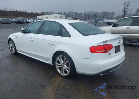 2011 Audi S4 3.0 Premium Plus из США, поврежденный, VIN WAUBGBFL2BA092577